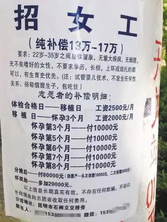 关于女孩清路边代孕广告，愤怒与警示的交响曲，揭秘背后真相！